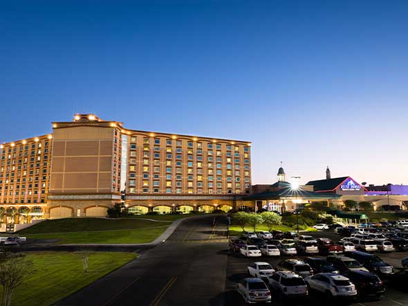 Delta Downs Casino Hotel Racetrack Exterior