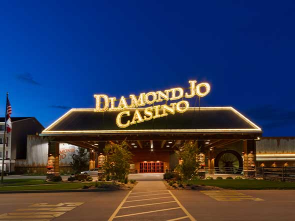 Diamond Jo Worth Casino Exterior