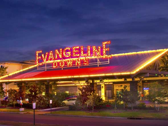 Evangeline Downs Casino Exterior