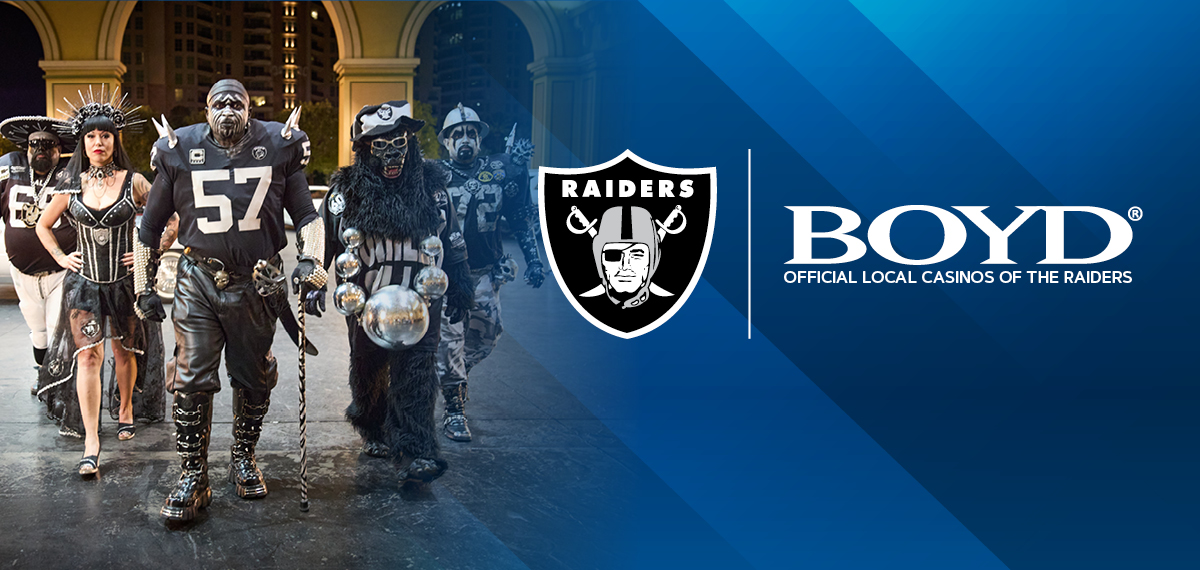 boyd and pro football logo with football fans below