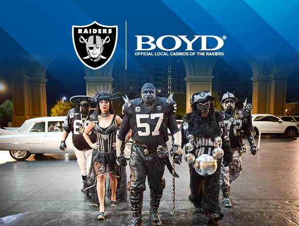 boyd and pro football logo with football fans below