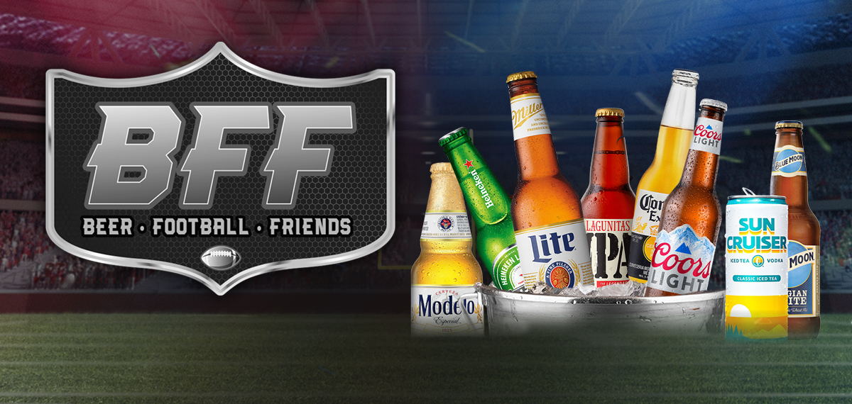 BFF - Beer. Football. Friends.