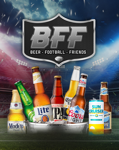 BFF - Beer. Football. Friends.