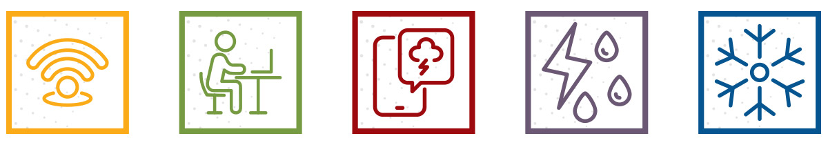 crisis response icons