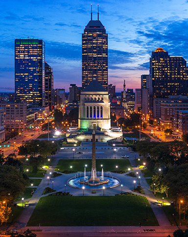 Indiana skyline