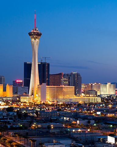 Las vegas skyline