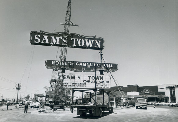 Sam's Town Under Construction