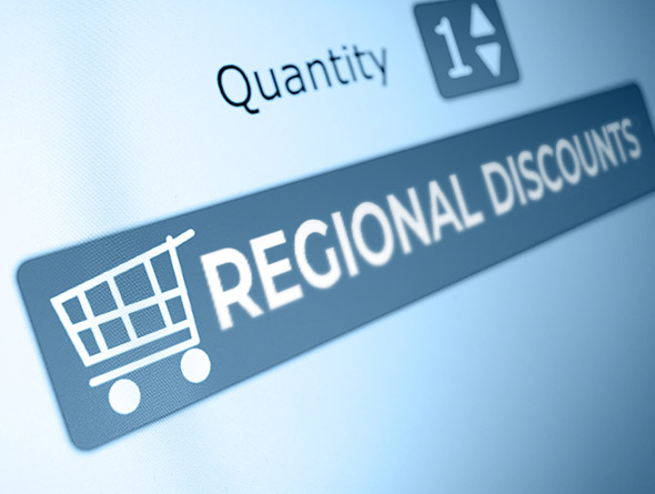 regional discounts