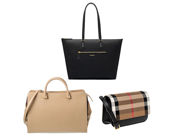 burberry 3-piece handbag bundle