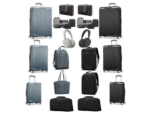 samsonite his and hers luggage set bundle