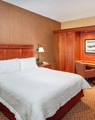 queen room with mobility access at paradice inn