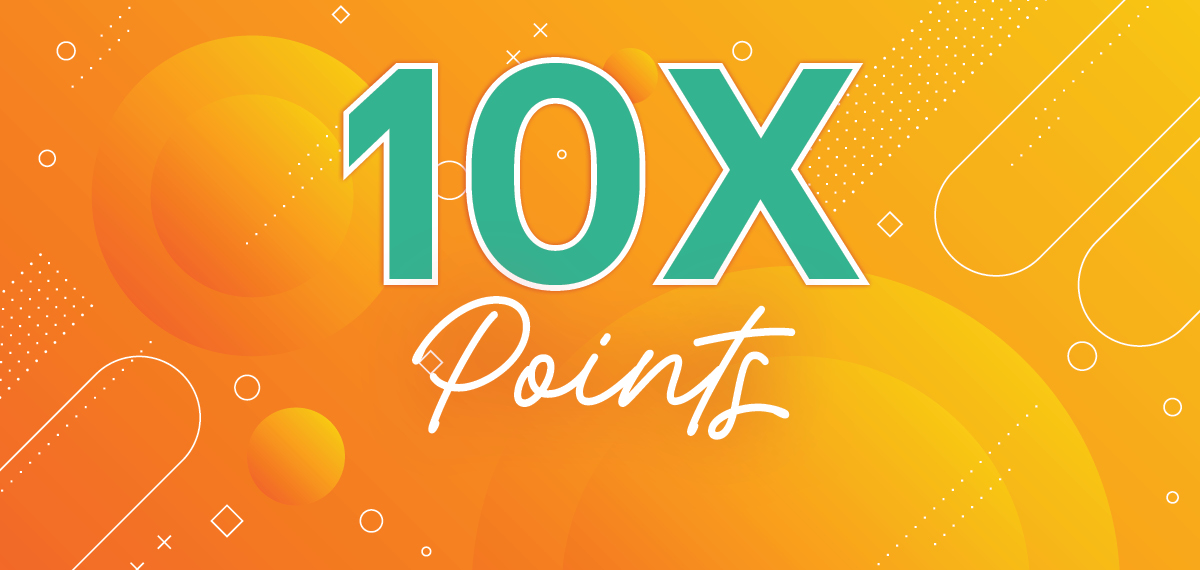 10X Points