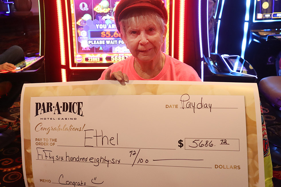 Winner Ethel - $5,656