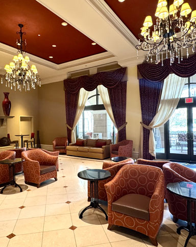 Hotel Lobby at Belterra Casino