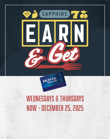 Sapphire Earn & Get, Wednesdays & Thursdays, Now - December 25, 2025