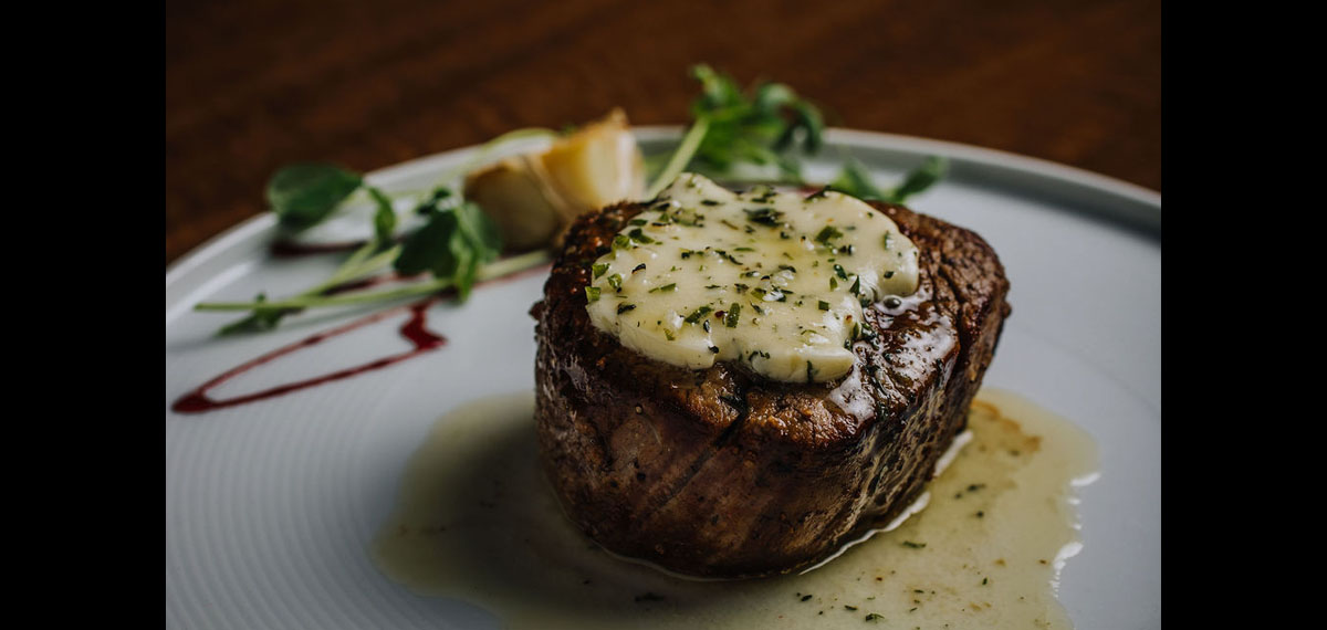 Filet at William B's Steakhouse Blue Chip