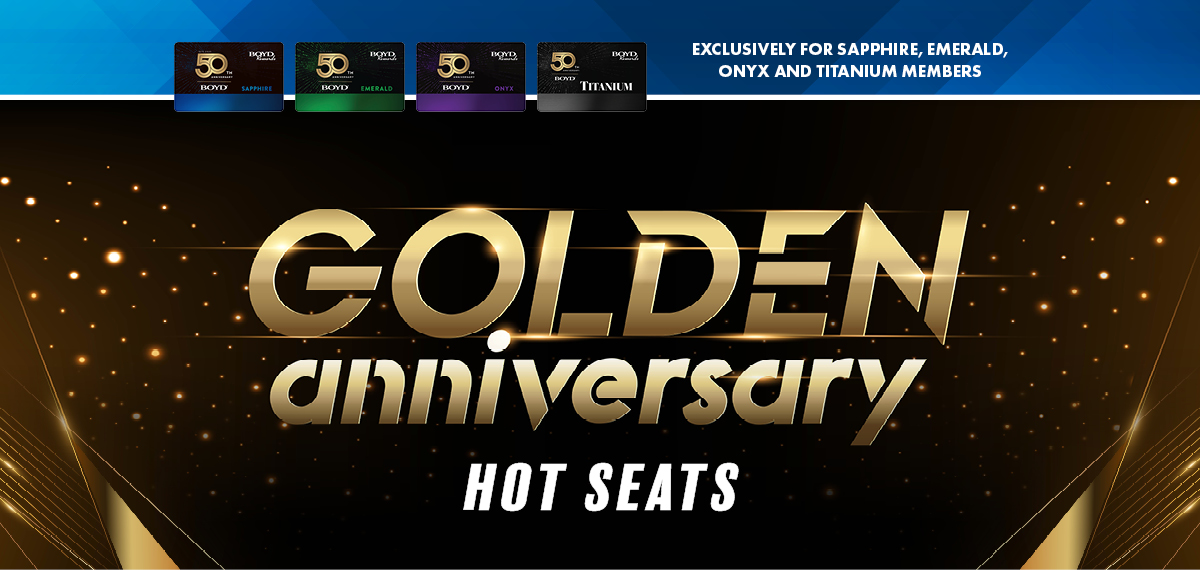 golden anniversary hot seats