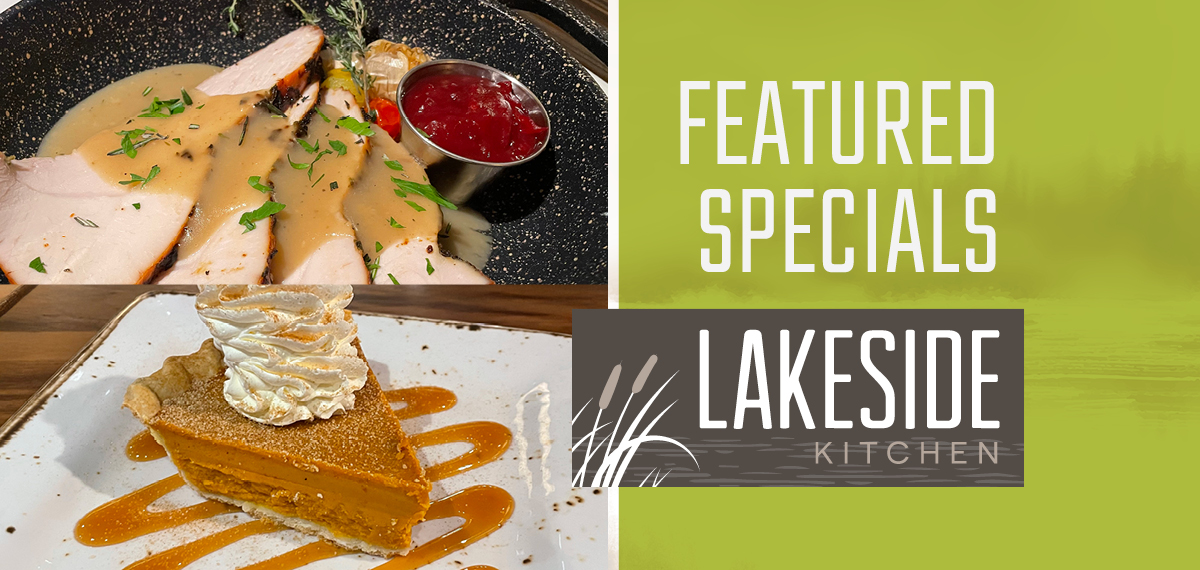 Lakeside kitchen Featured Special
