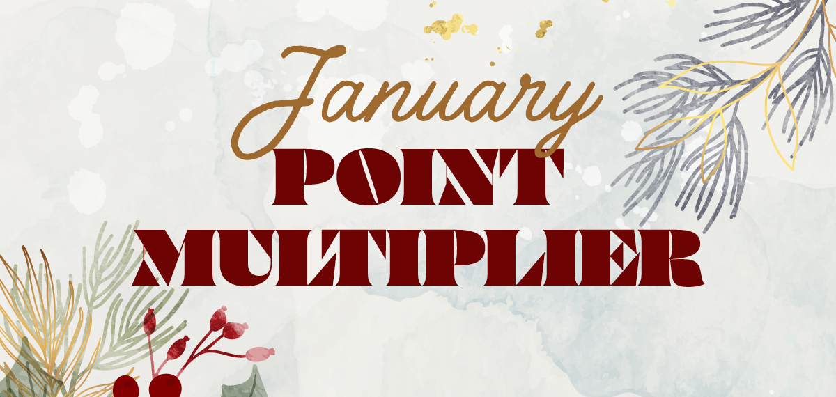 January Point Multiplier