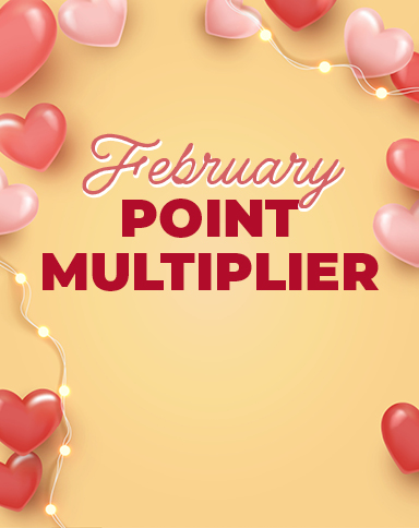 February Point Multiplier