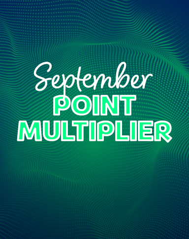 September Point Multiplier