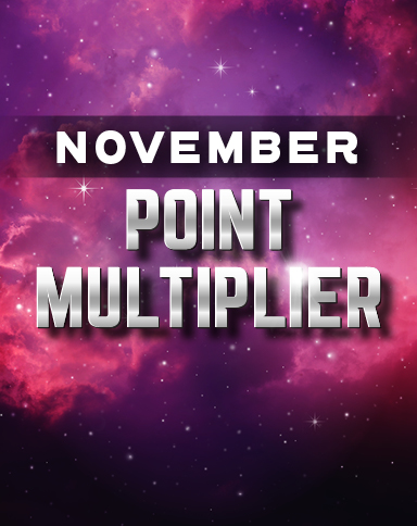 November Point Multiplier