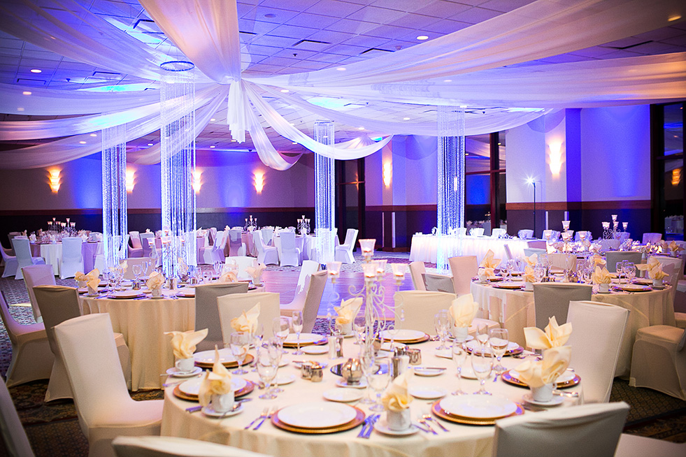 Orleans Ballroom Wedding Setup