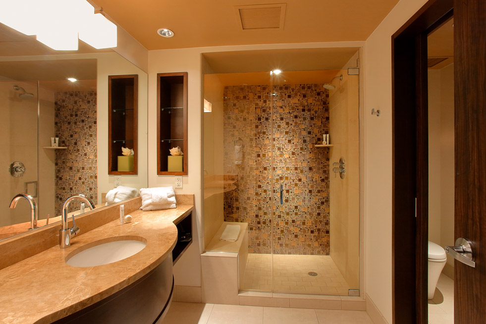 Spa Blu Tower Premium Room Bathroom