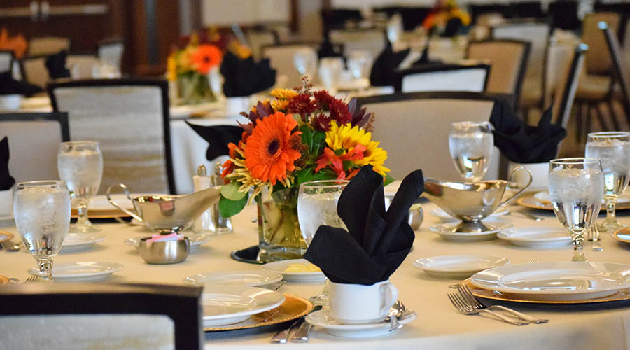 Close-up of a Table at The Fremont Ballroom 