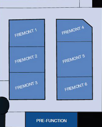 The Fremont Ballroom Floor Layout Map