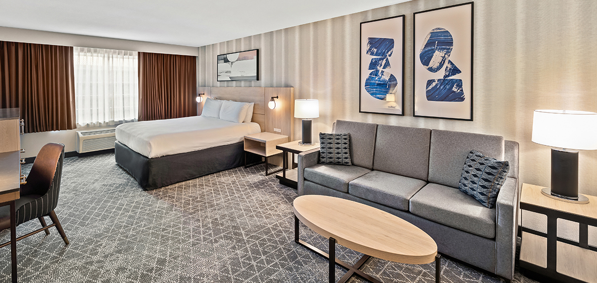 king studio with sofa bed at diamond jo casino & hotel