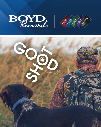 Boyd Rewards - Good Shots