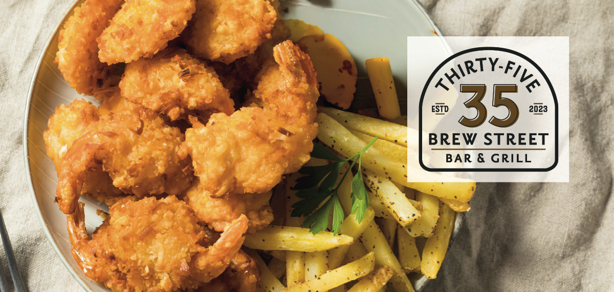 April 35 Brew Street Food Special