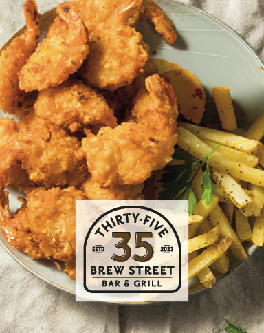 April 35 Brew Street Food Special