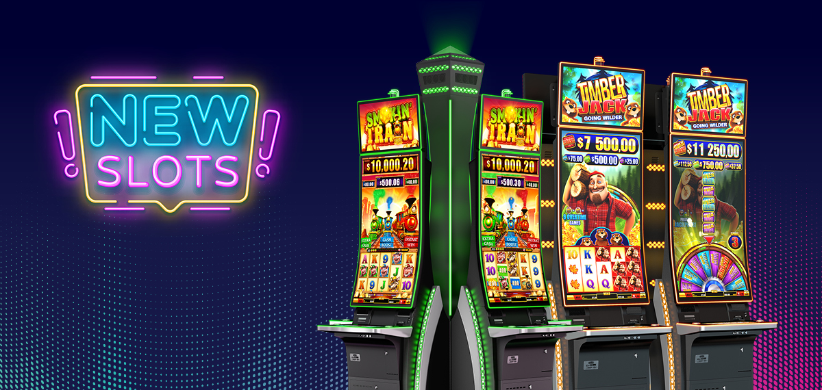 New Slot machines graphic rendering
