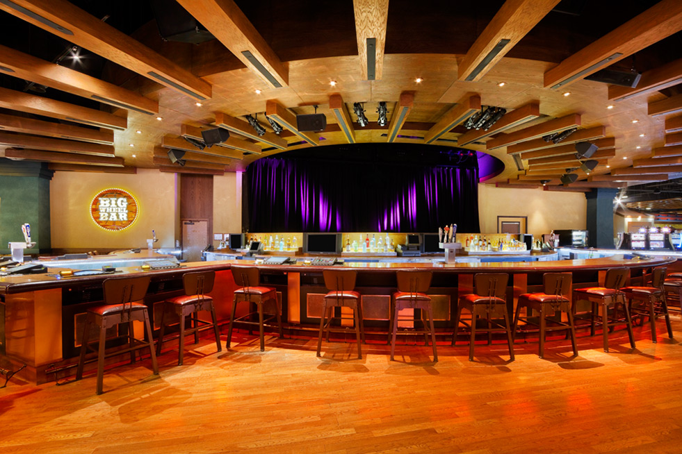 Big Wheel Bar Diamond Jo Worth Casino in Northwood, IA