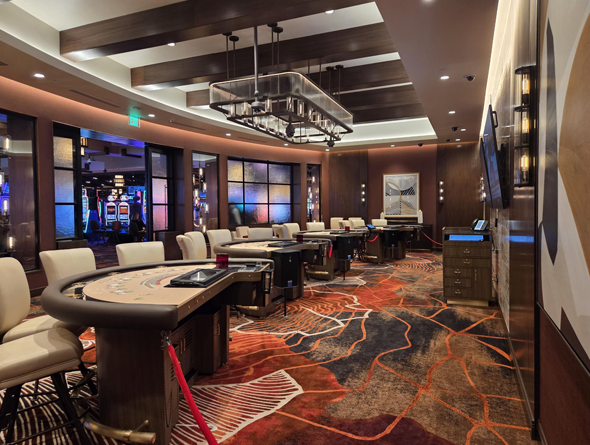 High Limit Table Games Room