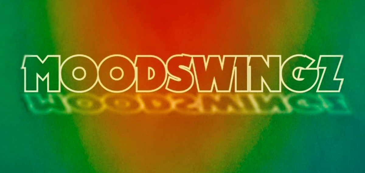 Moodswingz logo on colorful background
