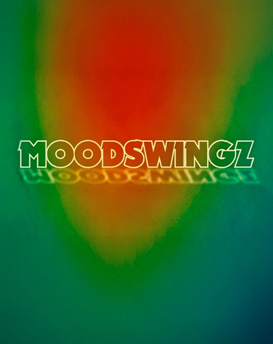 Moodswingz logo on colorful background