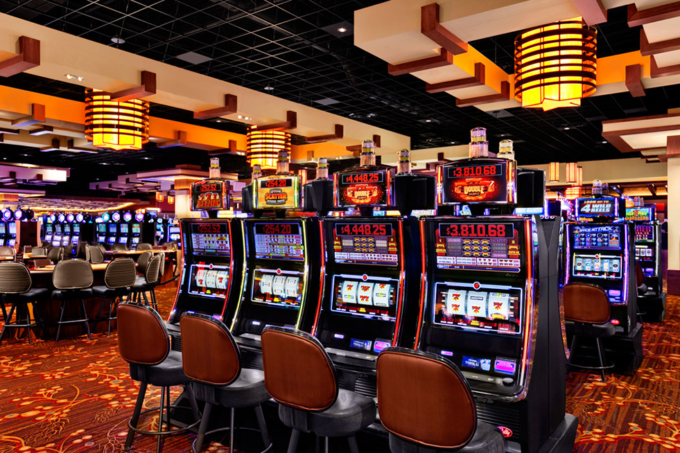 Slot Machines on the Casino Floor at Kansas Star