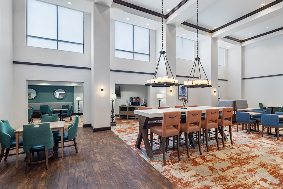 Hampton Inn lobby