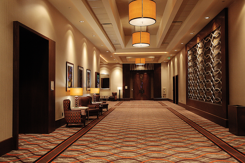 Meeting Room Hallway at Kansas Star