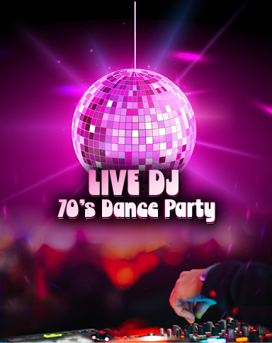 Live DJ 70s Dance Party