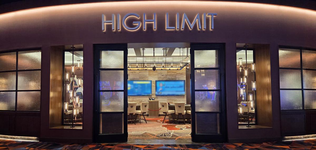 High Limit Table Games Room