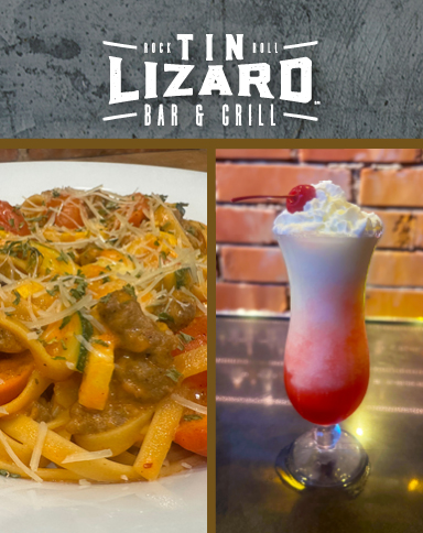 Tin Lizard Bar & Grill August Specials