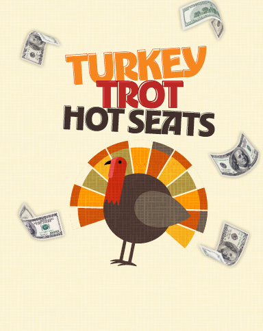 Turkey Trot Hot Seats Logo