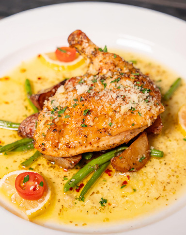 Chicken Vesuvio