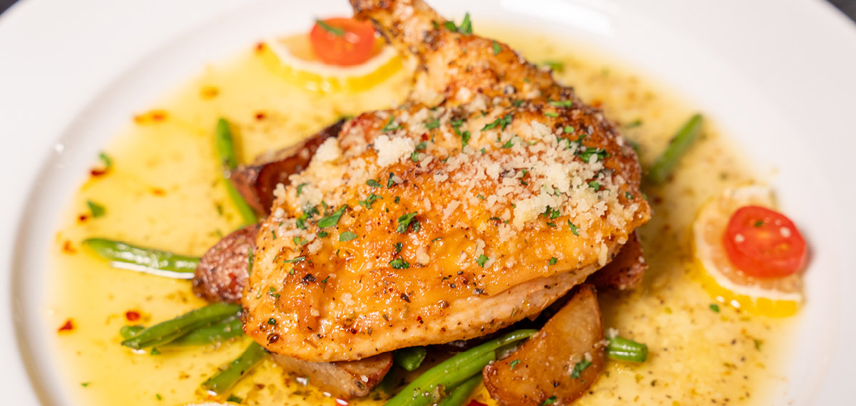 Chicken Vesuvio