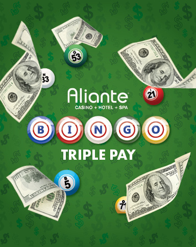 Triple Pay Bingo at Aliante Casino