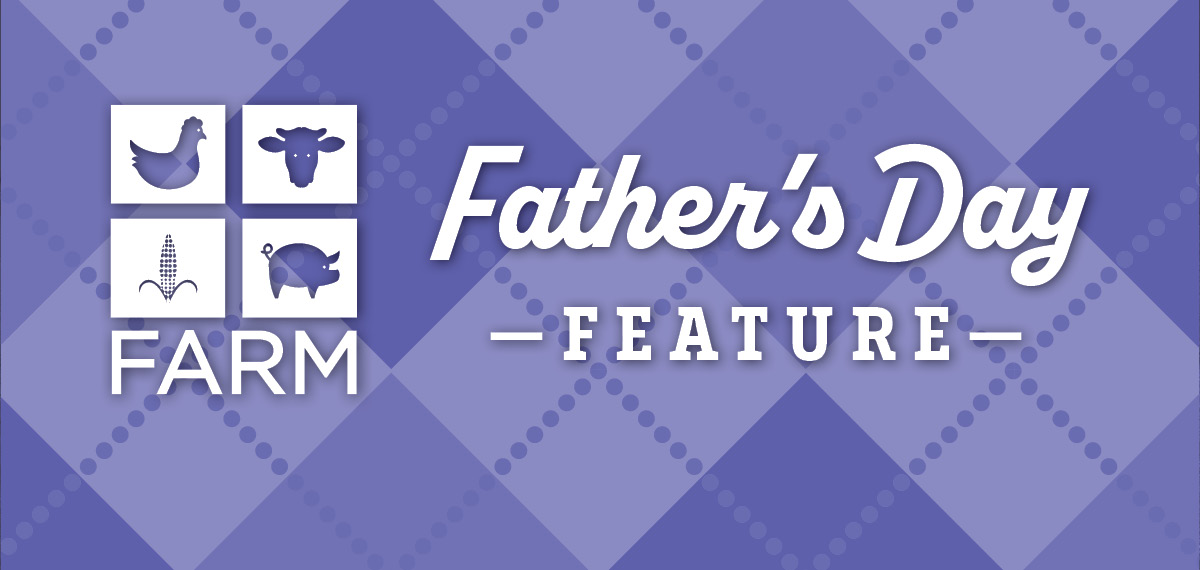 FARM father's day feature with logo
